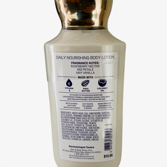 Bath & Body Works BUTTERFLY Daily Nourishing Body Lotion 8oz - Picture 2 of 2